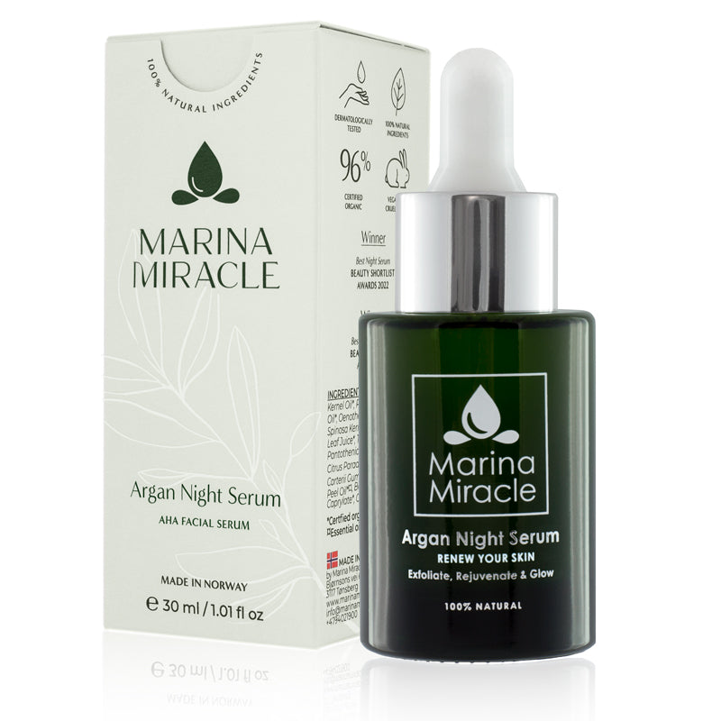 Nočné sérum - Argan Night Serum - 30 ml