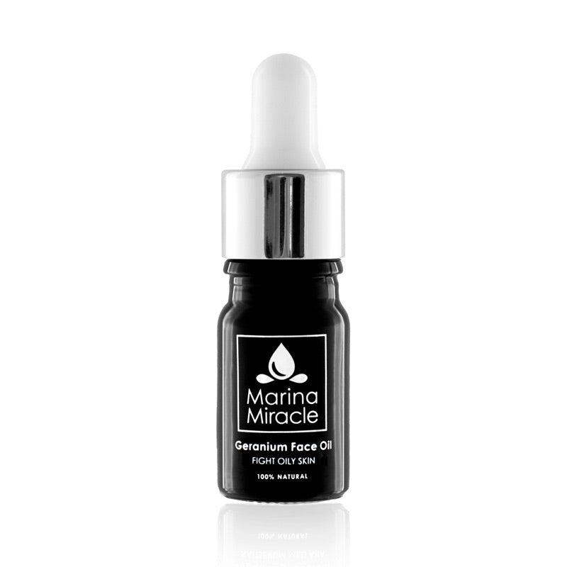 Pleťový Olej - Geranium Face Oil /Acne Fight Serum/ 5ml - malé balenie-marinamiracle.sk